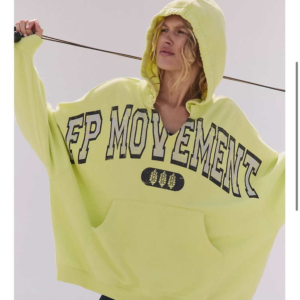 FP Movement yellow Hoodie